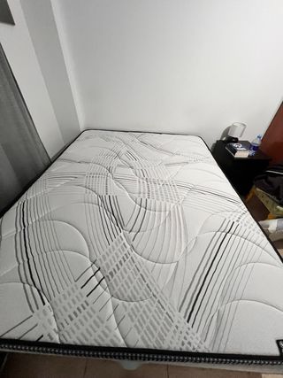 Cama Canapé Abatible con Colchón Viscoelástico