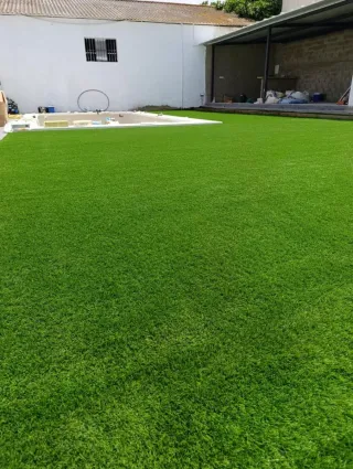 Césped artificial reciclado