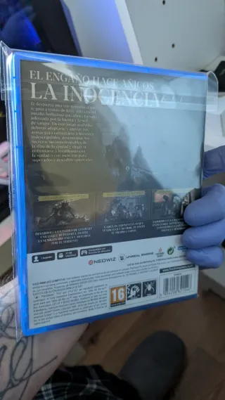 Cajas de juegos PS4-PS5