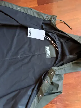 Chubasquero Rains Verde Talla S