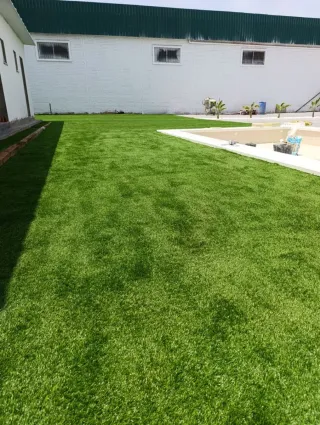 Césped artificial reciclado