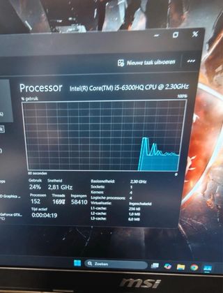 MSI GL62 6QF Gaming i5 16GB RAM GTX 960M