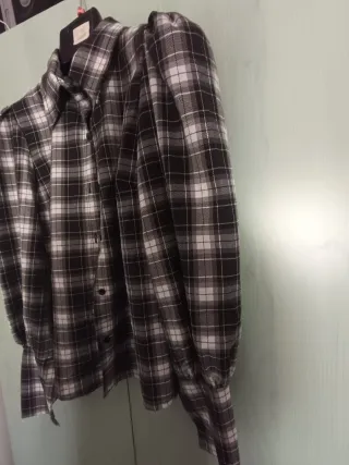 Camicia invernale manica a palloncino