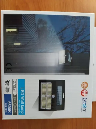 Lámpara LED Solar ExtroStar Exterior