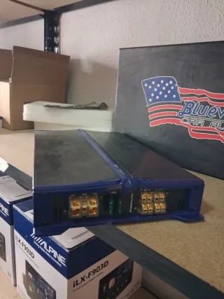 Amplificador Bluewave Car Audio Negro/Azul