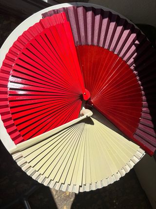 Abanicos Madera Artesanales