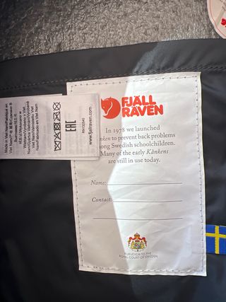 Mochila Fjallraven Kanken Mini 7L Gris