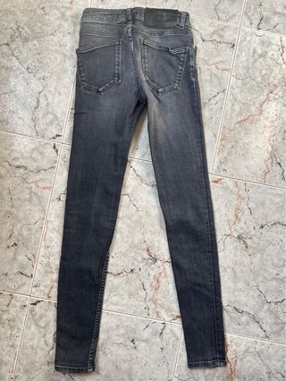Trussardi Jeans Negro Lavado Skinny W