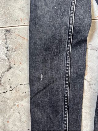 Trussardi Jeans Negro Lavado Skinny W