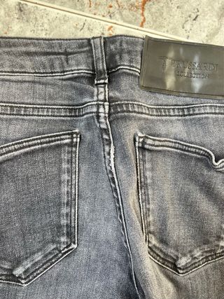Trussardi Jeans Negro Lavado Skinny W