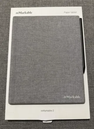 reMarkable 2 + Marker Plus + Folio