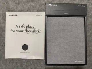 reMarkable 2 + Marker Plus + Folio