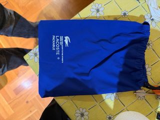 Chaqueta fina Lacoste azul