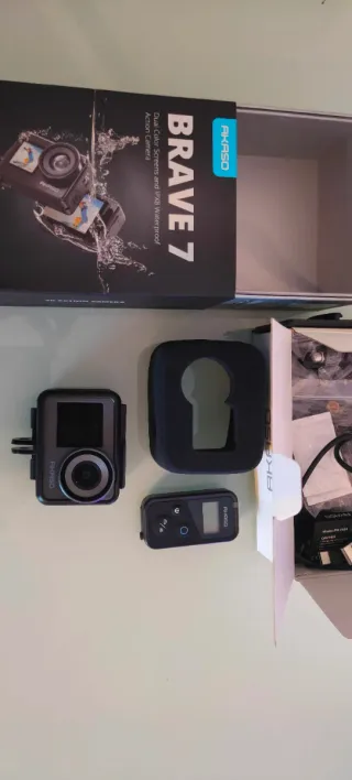 Cámara Deportiva AKASO Brave 7 4K WiFi 20MP