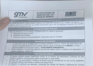 Localizador GPS para camión/bus