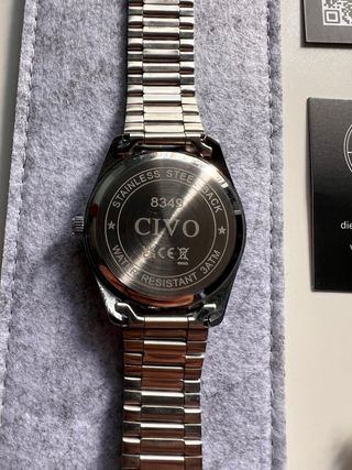 Reloj CIVO Plata NEGOCIABLE