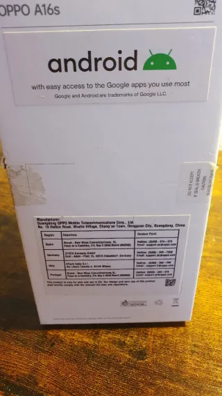 Oppo A16s Azul/Gris 4GB 64GB