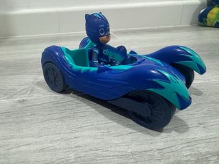Coche PJ Masks azul y verde