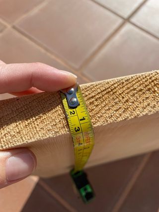 Estanteria tablero de madera natural roble, tarugo