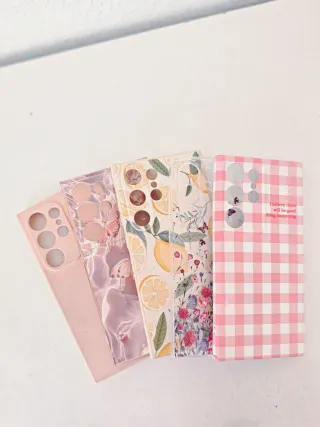 Pack 5 fundas de móvil