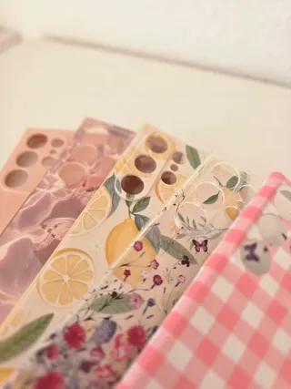 Pack 5 fundas de móvil