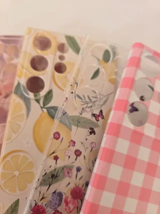 Pack 5 fundas de móvil