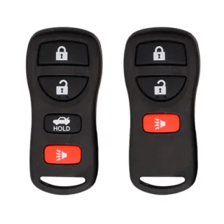 Llaves Nissan electrónicas con chip y mando