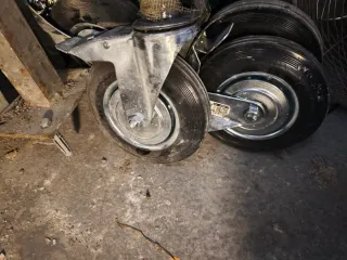 4 Ruedas de Andamio con Freno