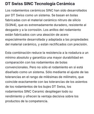 Dt Swiss XRC 1200 Rotor Ceramic