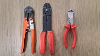 Kit pinze per elettricista e taglio