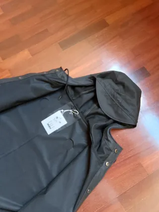 Chubasquero Rains Negro Talla S