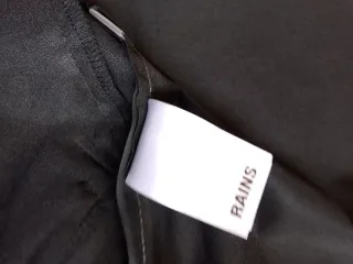 Chubasquero Rains Negro Talla S