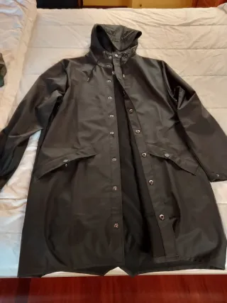 Chubasquero Rains Negro Talla S