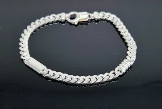 Pulsera Caballero Plata