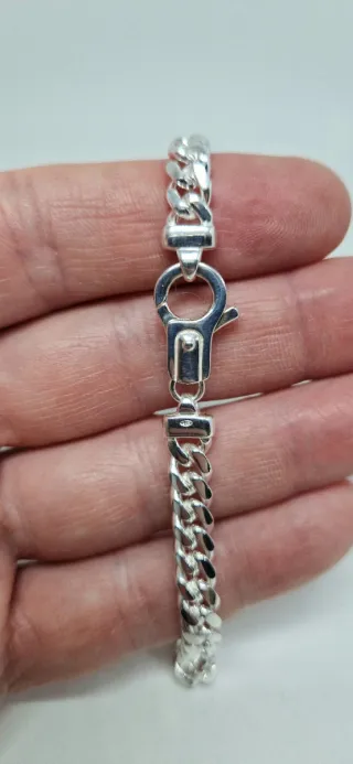 Pulsera Caballero Plata