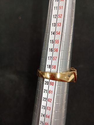 Anillo Oro 18K Corazón Amatista y Diamantes