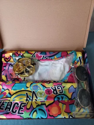 Disfraz adulto Peace & Love talla XL