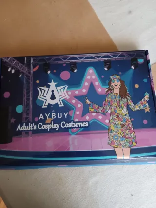 Disfraz adulto Peace & Love talla XL