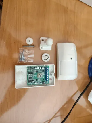 Detector PIR Alarma Blanco