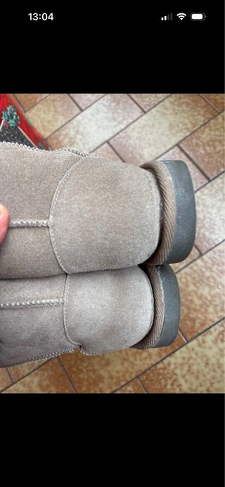 Stivaletti donna foderati caldi beige