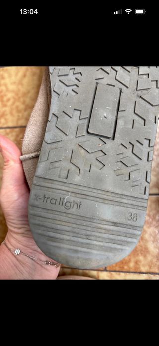 Stivaletti donna foderati caldi beige