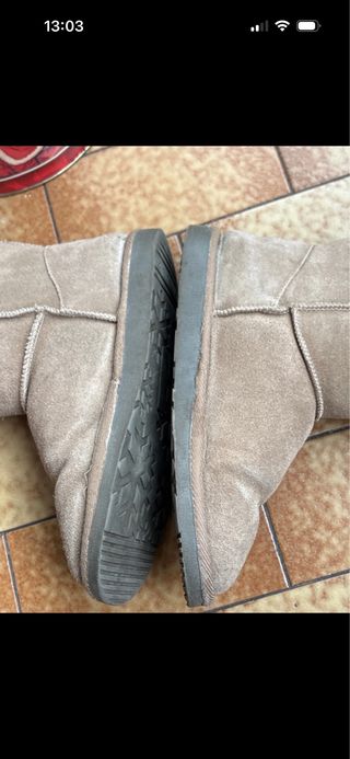 Stivaletti donna foderati caldi beige