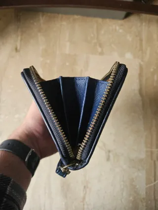 Monedero Desigual Azul y Morado