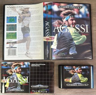 Andre Agassi Tennis megadrive