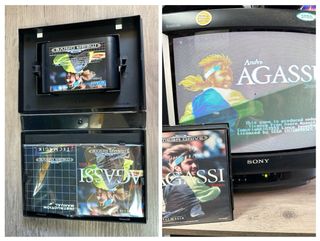 Andre Agassi Tennis megadrive