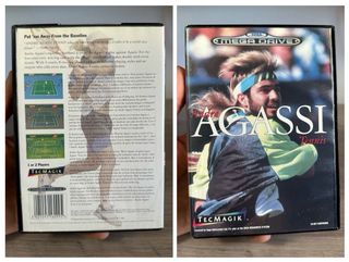 Andre Agassi Tennis megadrive