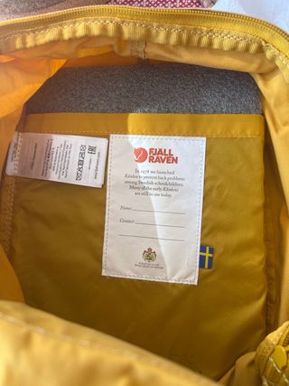 Mochila Fjallraven Kanken Mini Mostaza