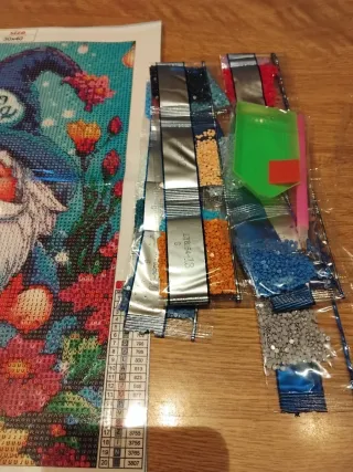 Kit pittura con diamanti Gnomo