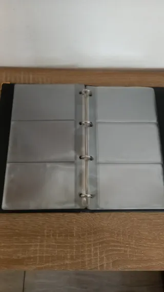 Carpeta de tarjetas a cuadros