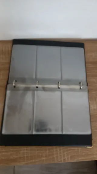 Carpeta de tarjetas a cuadros